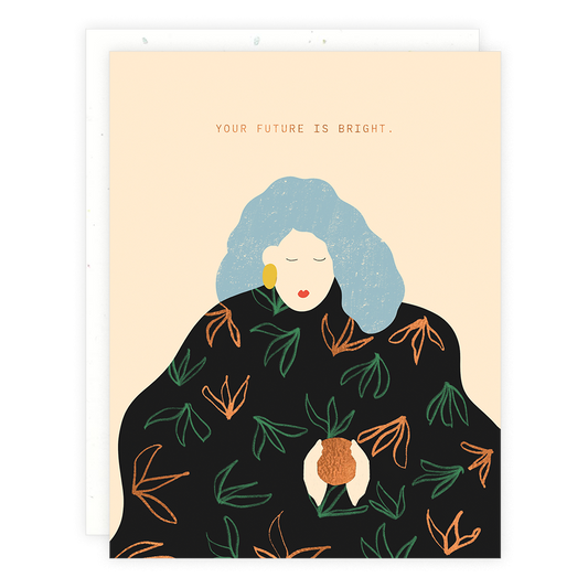 Fortune teller greeting card