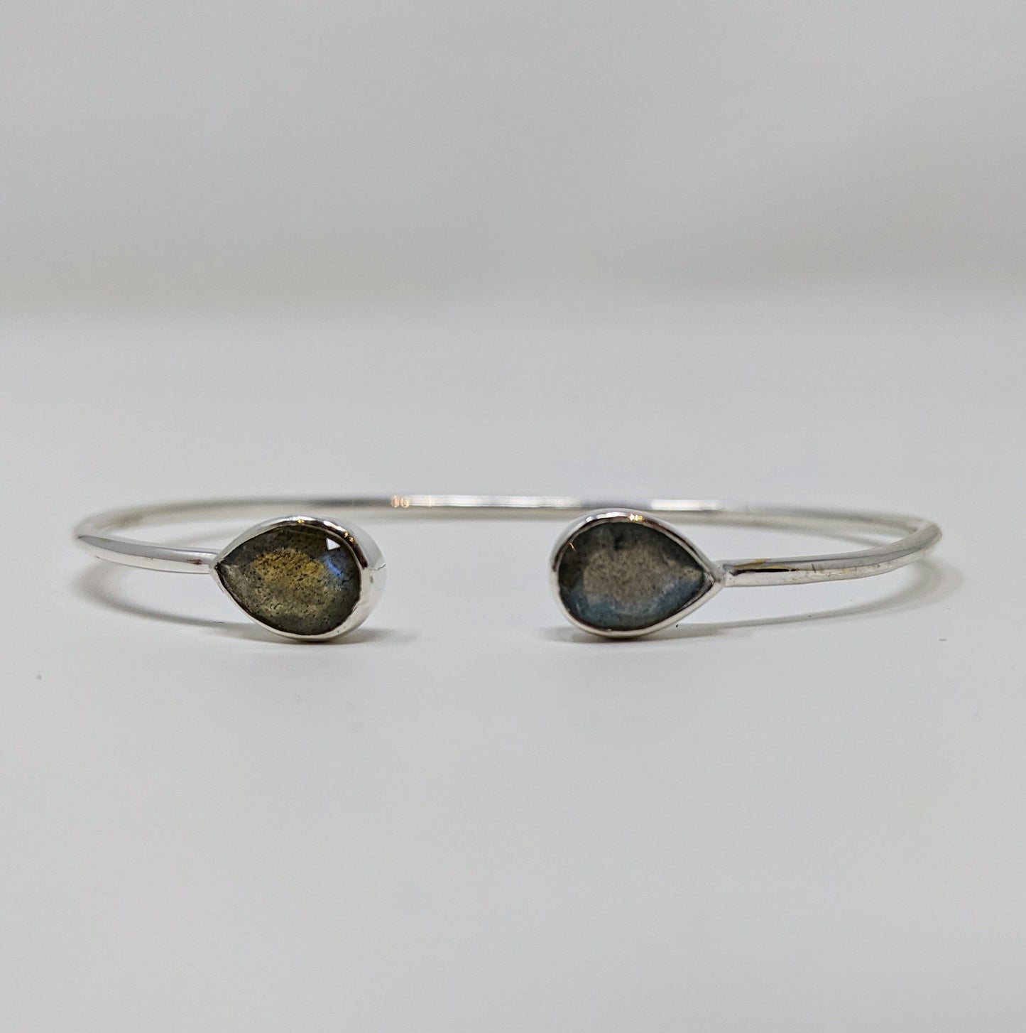 Ezzie Silver Labradorite Cuff