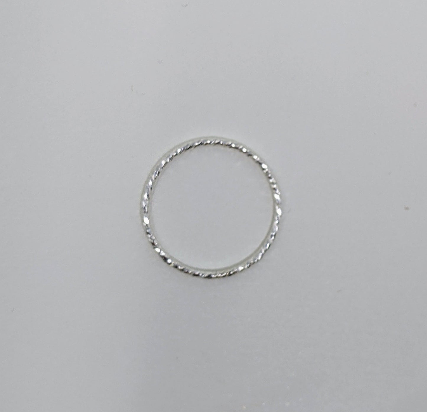 Sterling Silver Twist Stacking Ring