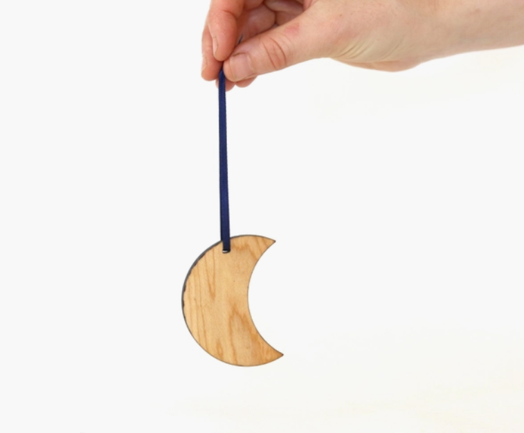 Crescent Moon Ornament