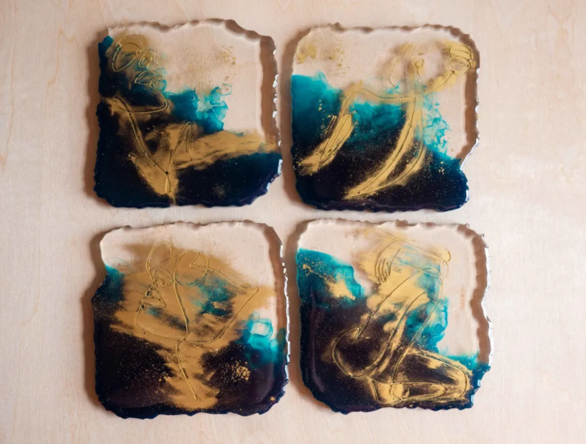 Goddess Coasters (Various Colors)