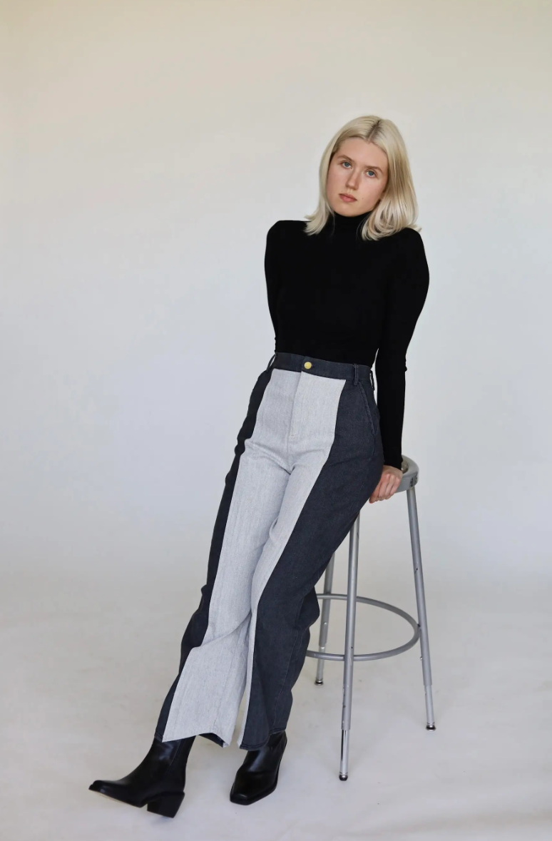 Poppy Jeans in Domino
