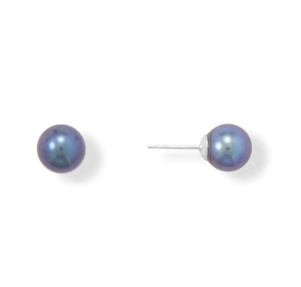 Black Pearl Studs