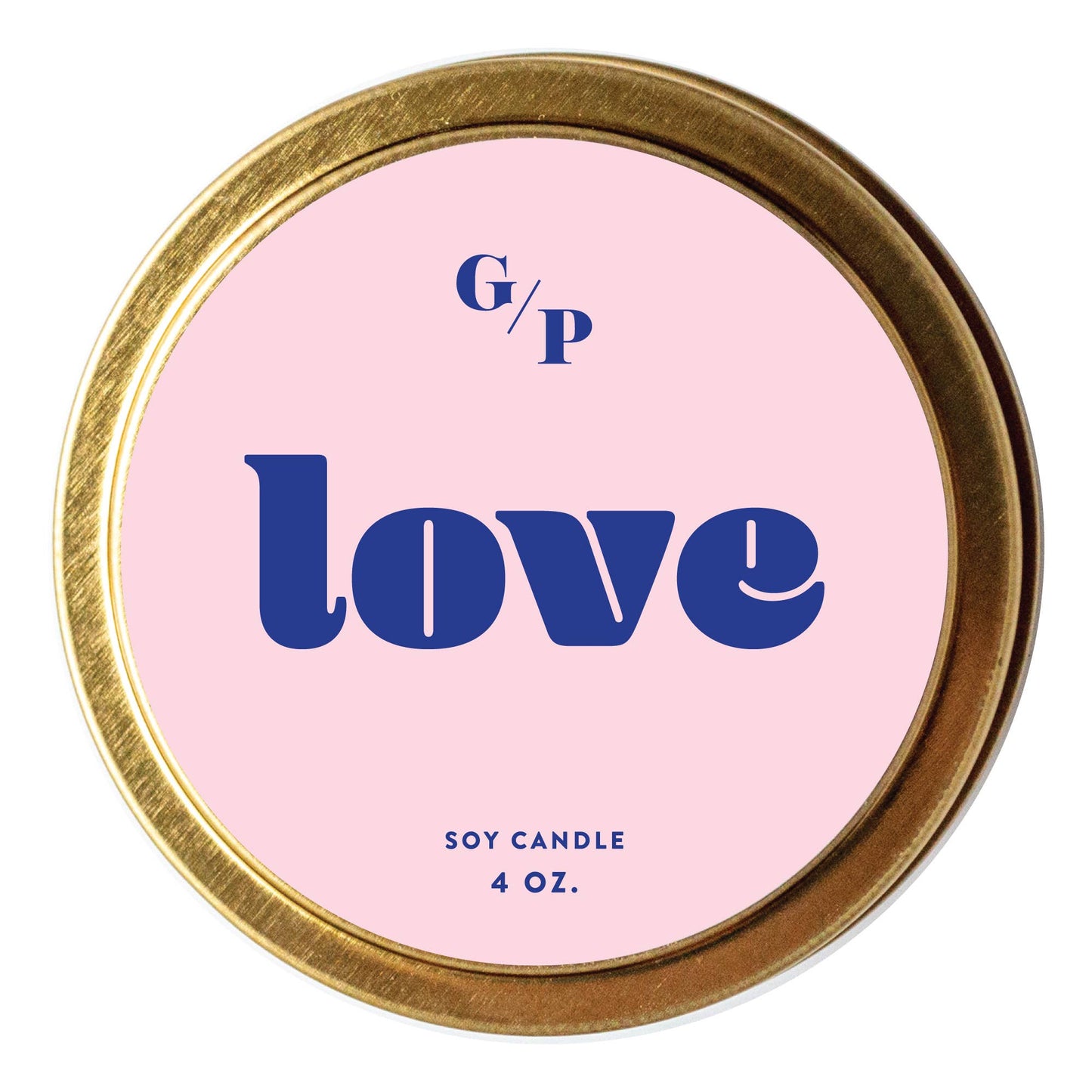 Love 4 oz. Candle Tin