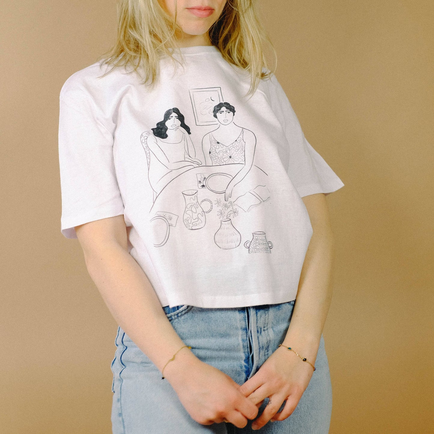 Girls Cropped T-Shirt