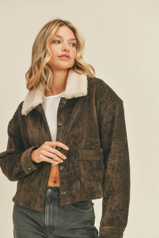 Sherpa Corduroy Jacket