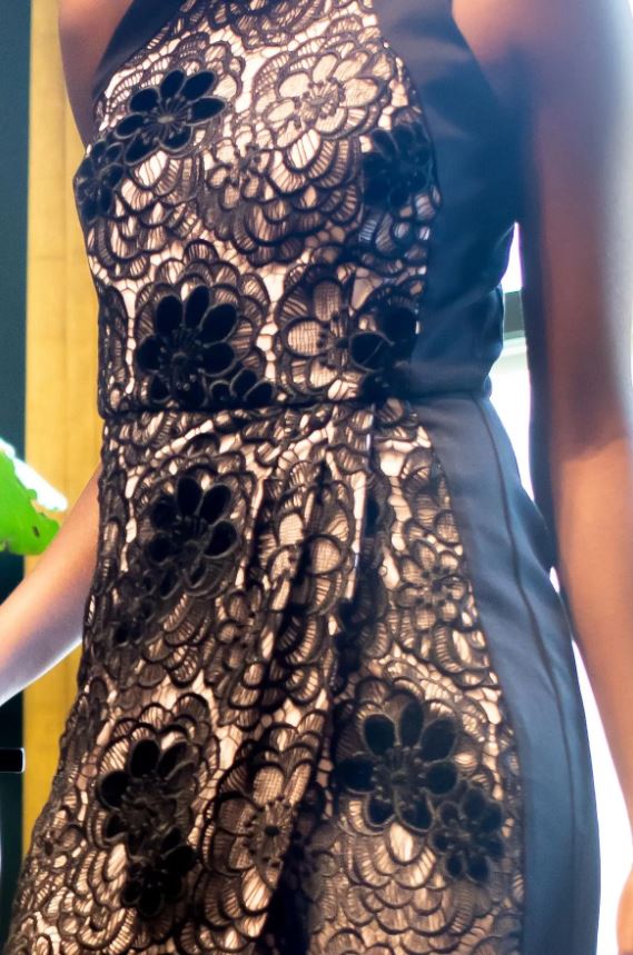 Black Orchid Lace Dress