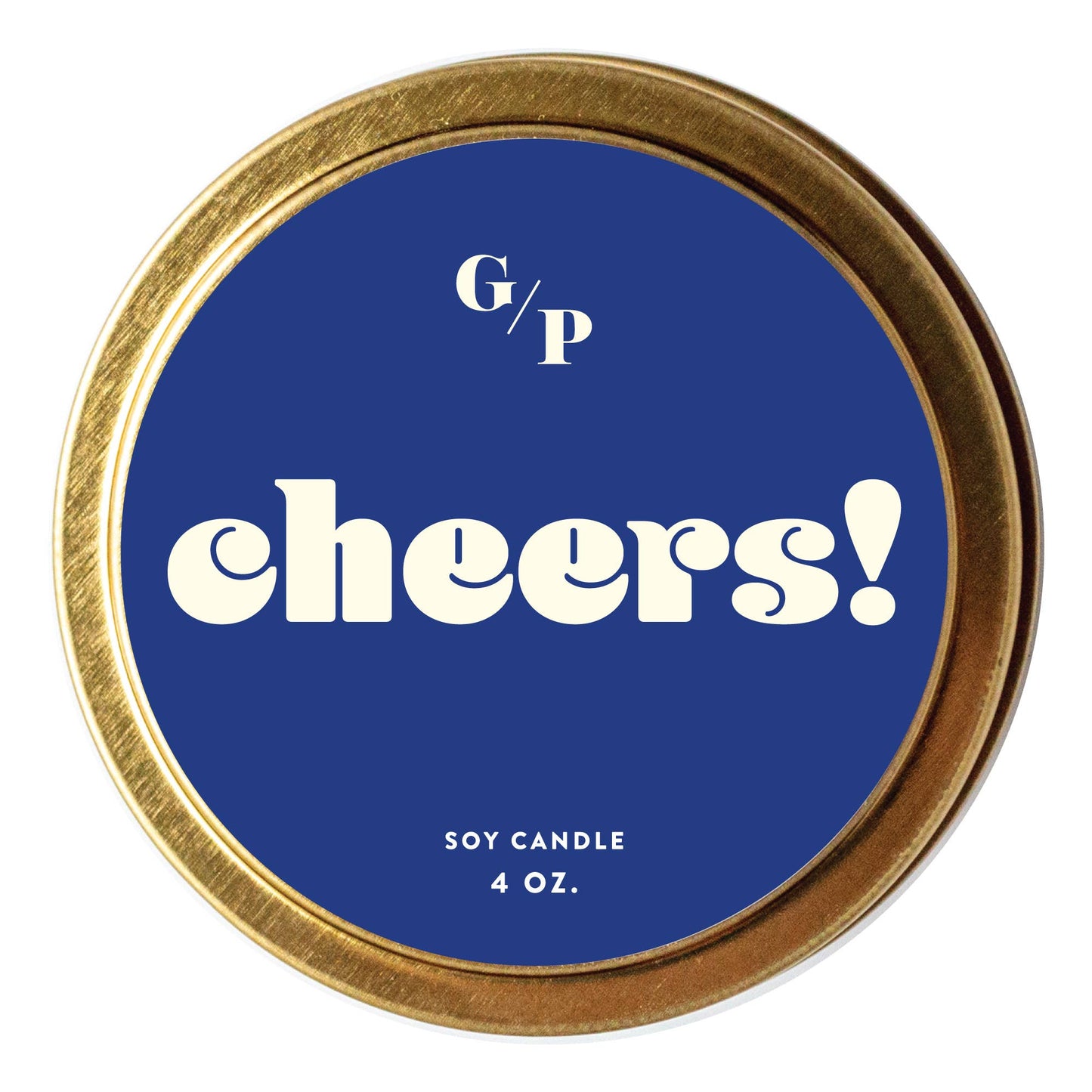 Cheers! 4 oz. Candle Tin