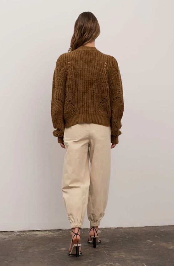 Georgia Olive Cardigan