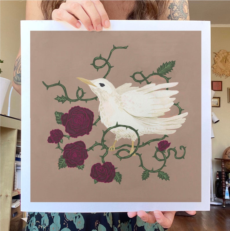 virgo zodiac print