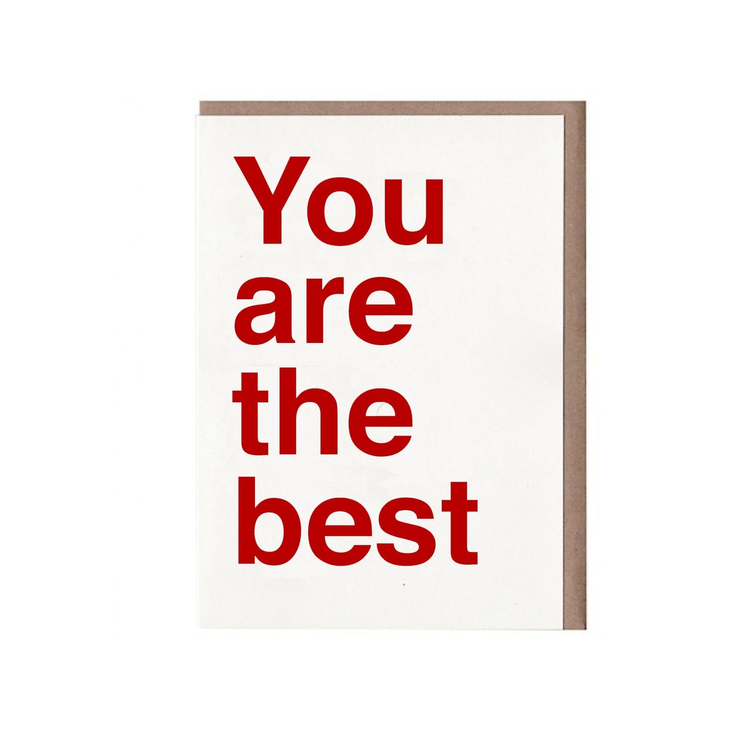 you are the best