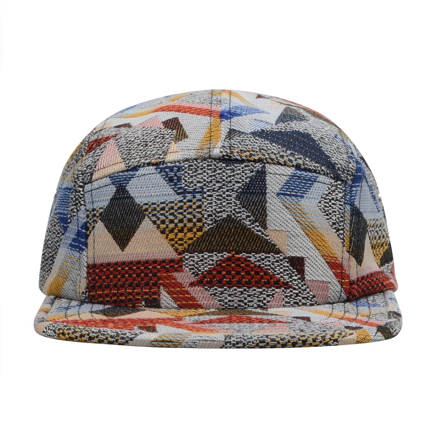 Geo Turquoise Patchwork Hat