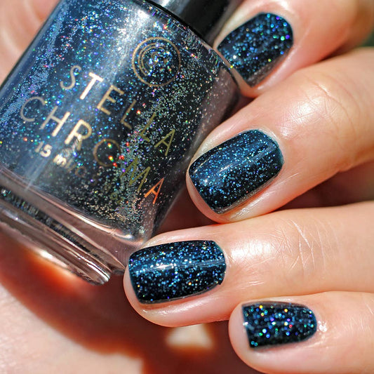 Heaven's Right Here Navy Blue Nail Polish