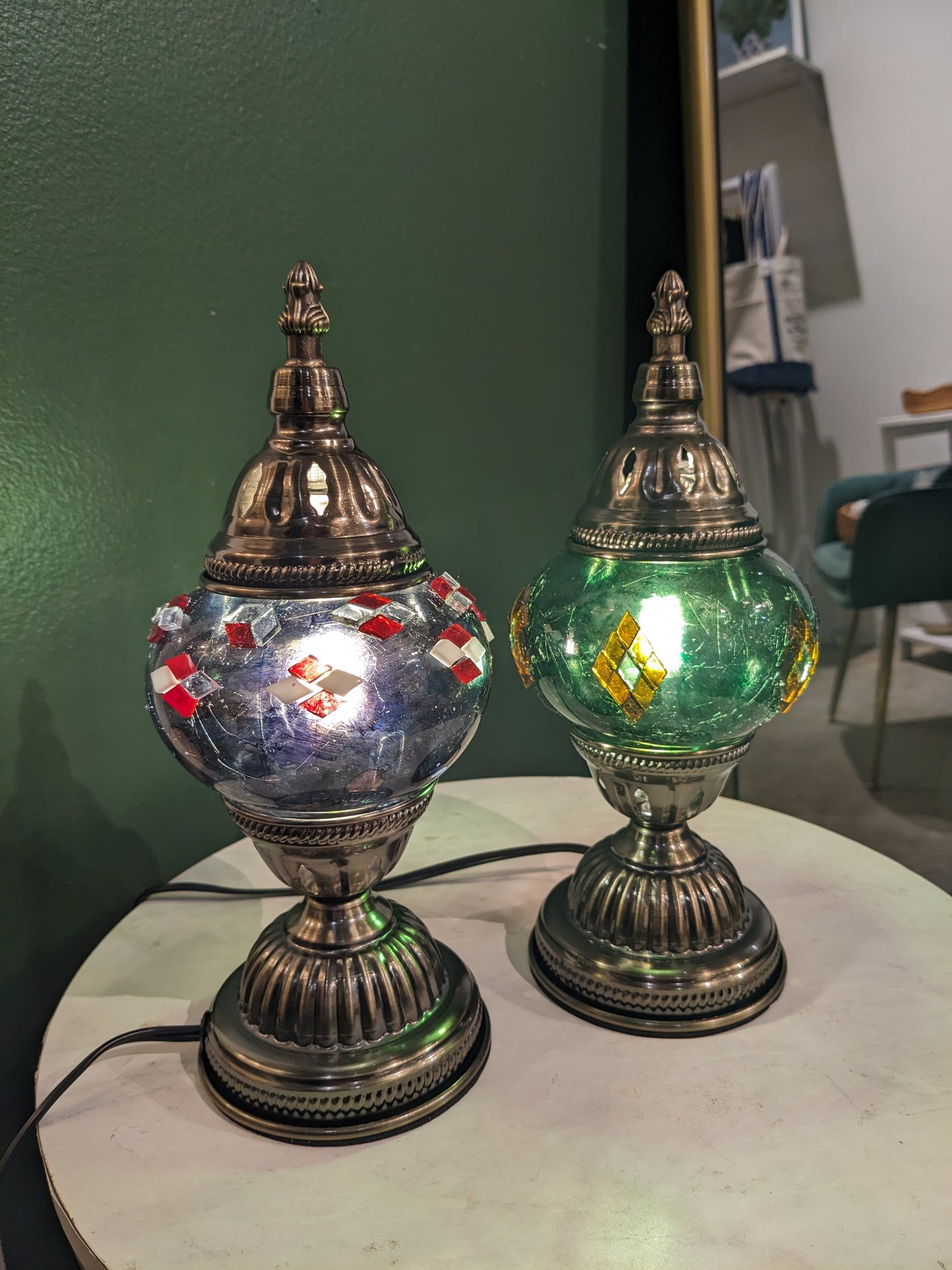 Create Turkish Lamps: Reverse Glass Painting & Mosaic Design