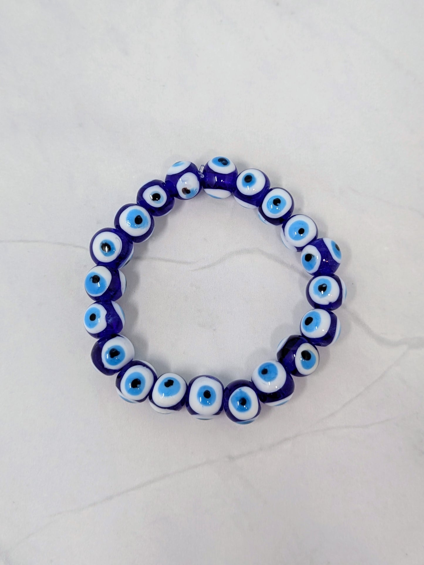 Glass Evil Eye Bracelet