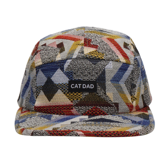 5 Panel Cat Dad Hat