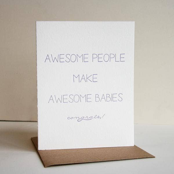 Awesome Babies Card