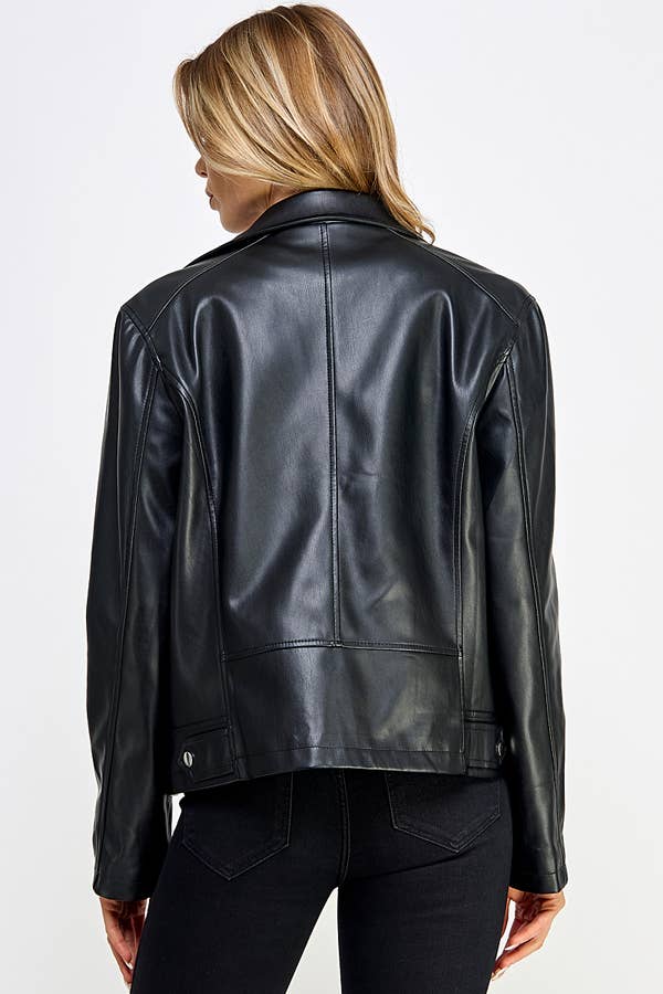 Stella Faux Leather Jacket