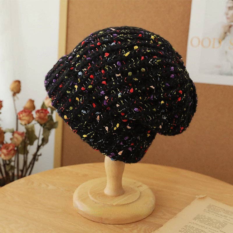 Black Knit Beanie