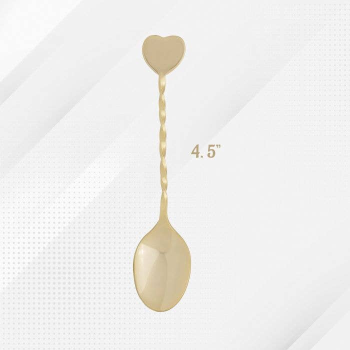Gold Heart Demo Spoon
