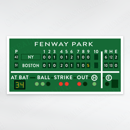 Boston Fenway Park Souvenir Sticker