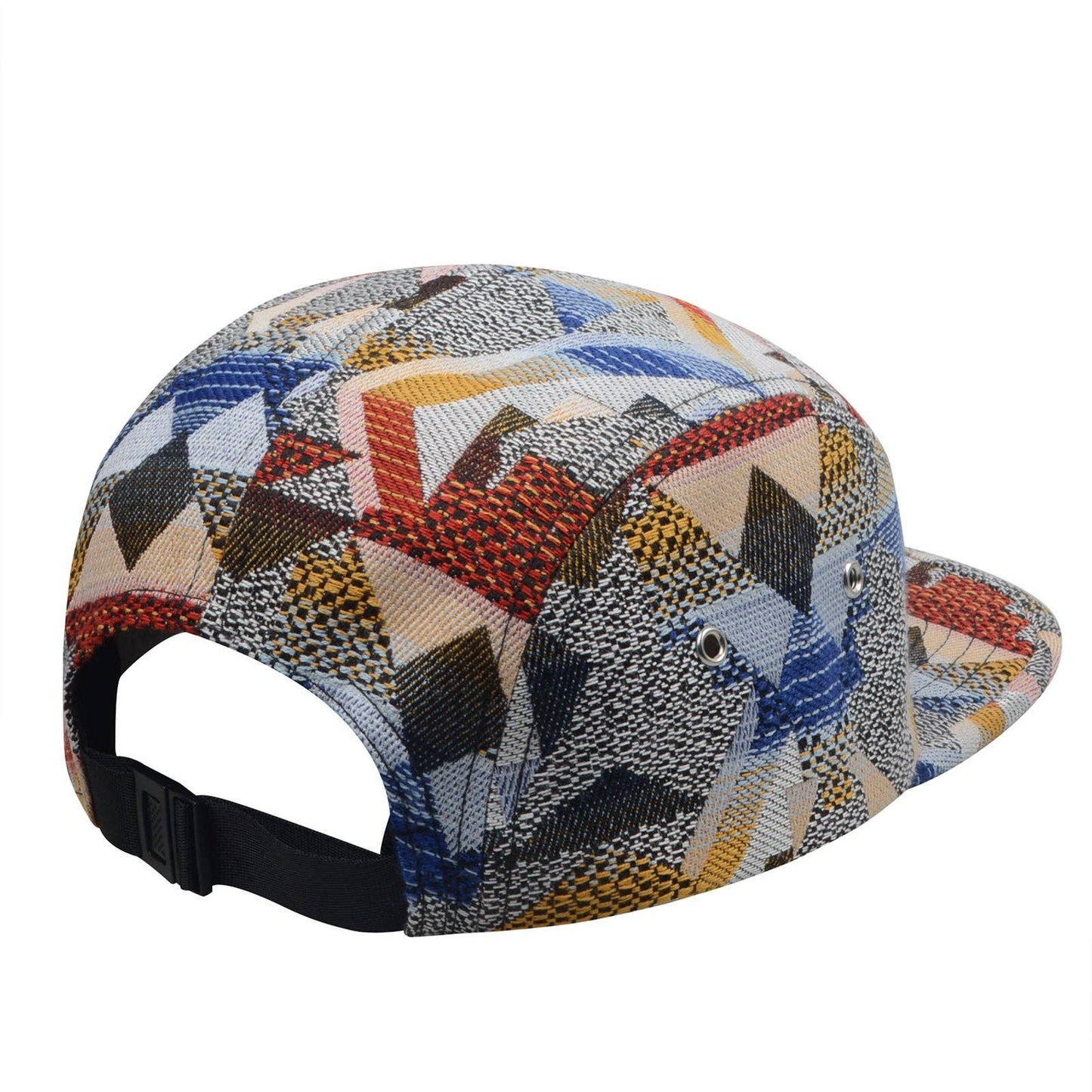 Geo Turquoise Patchwork Hat