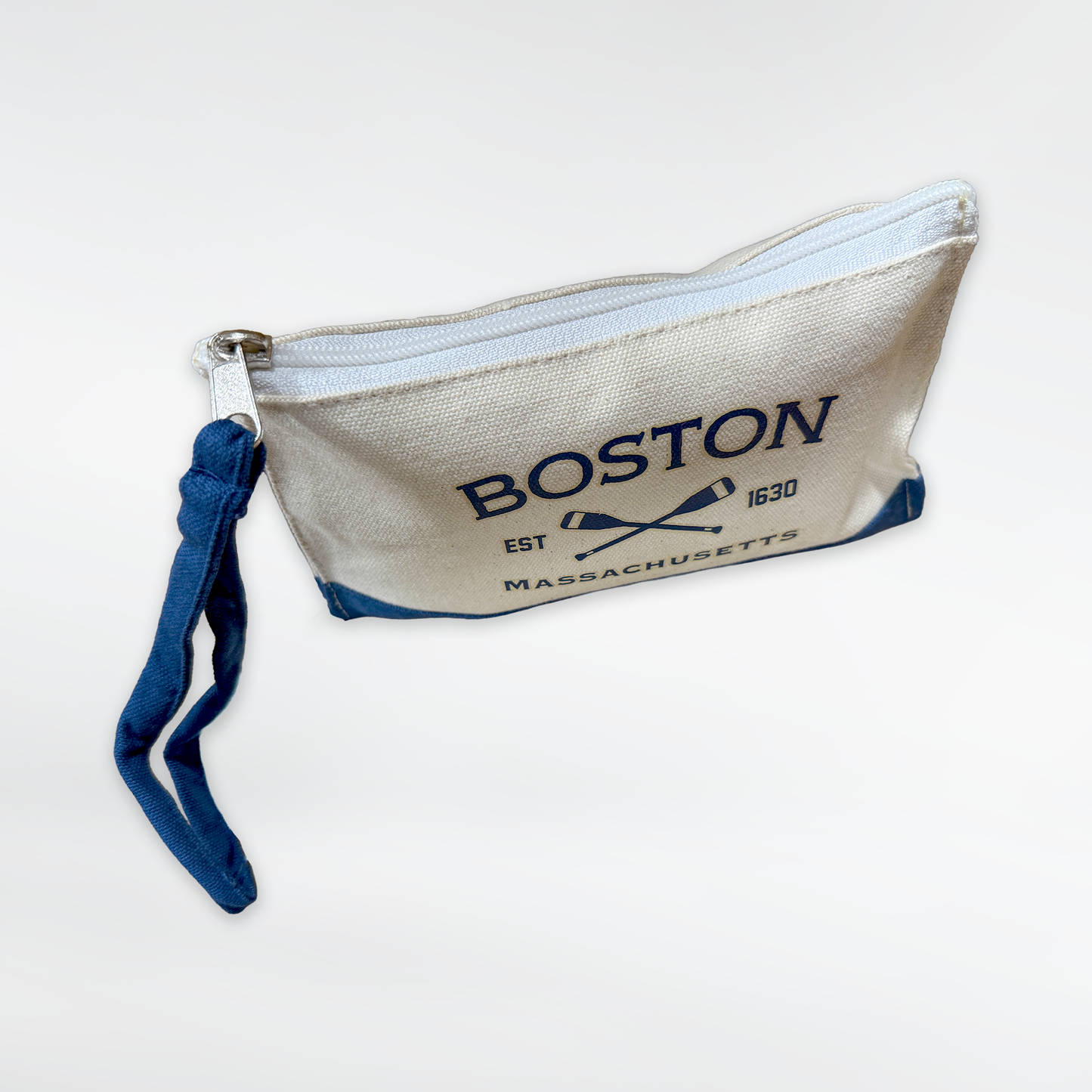 Boston Crossed Oars Wristlet Bag