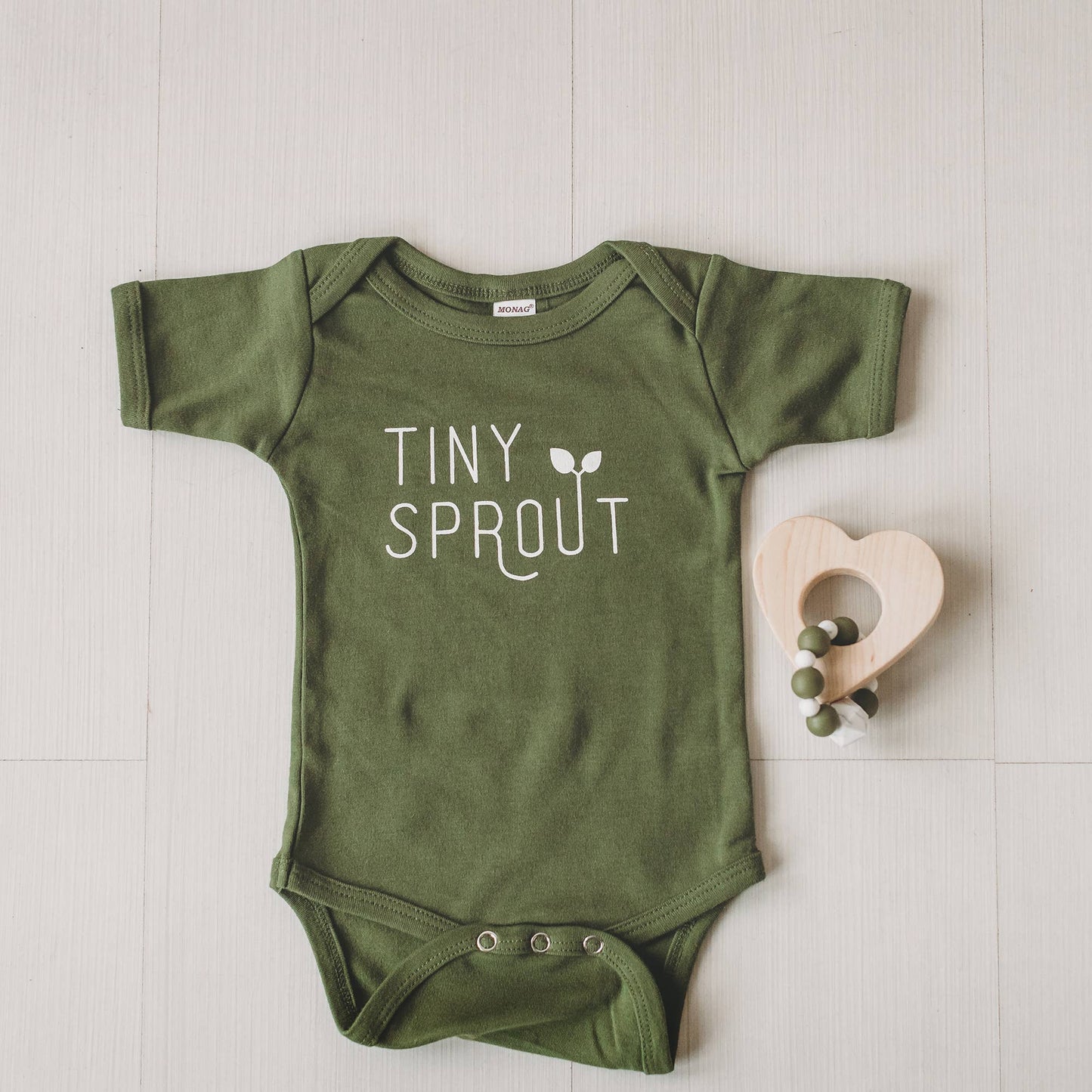 Tiny Sprout baby Baby Onesie