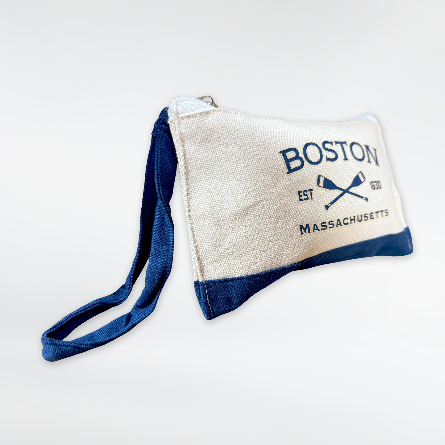 Boston Crossed Oars Wristlet Bag