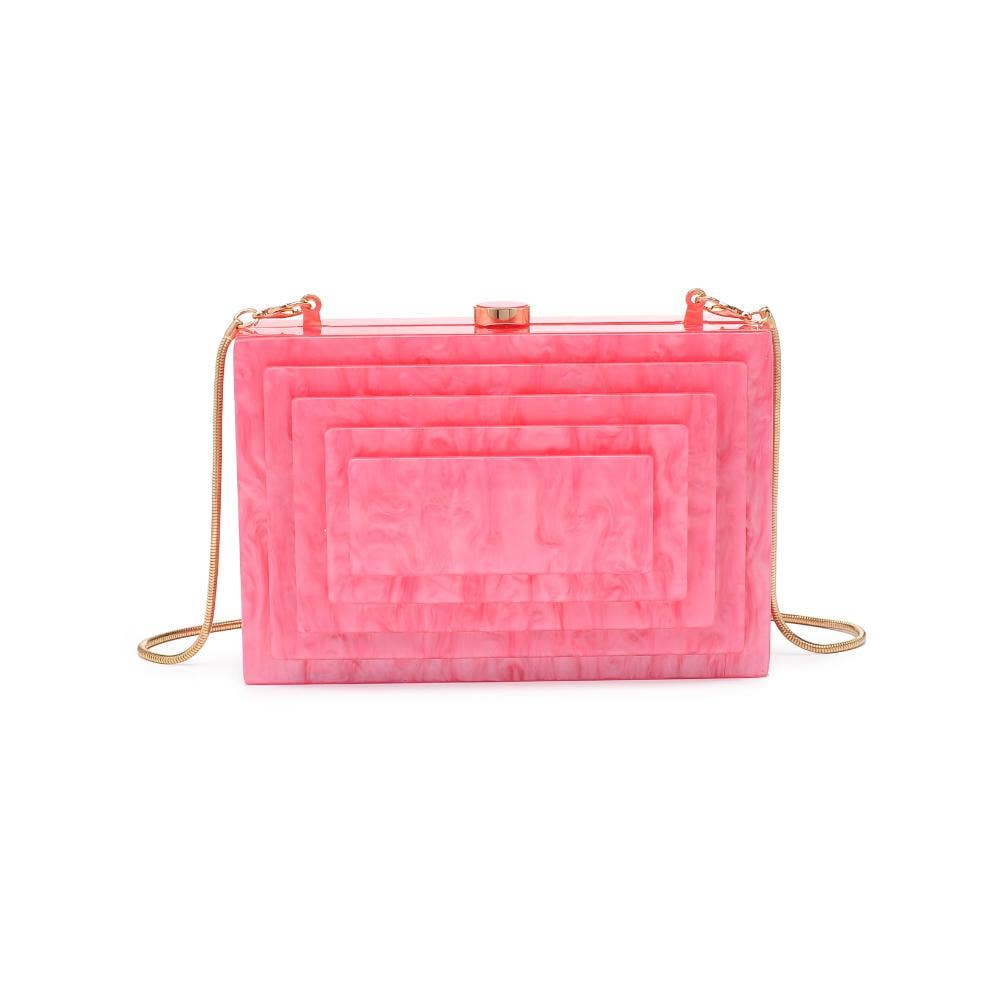 Pink Acrylic Evening Bag