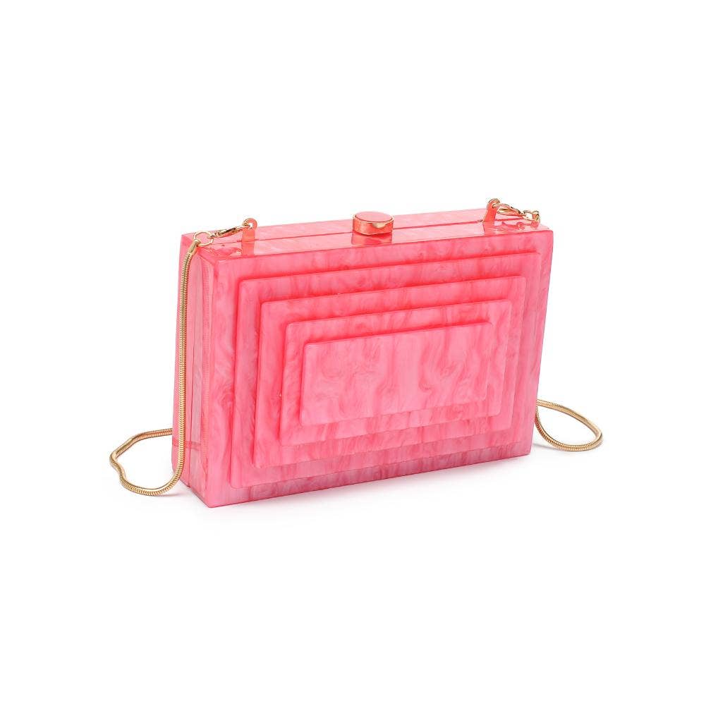 Pink Acrylic Evening Bag