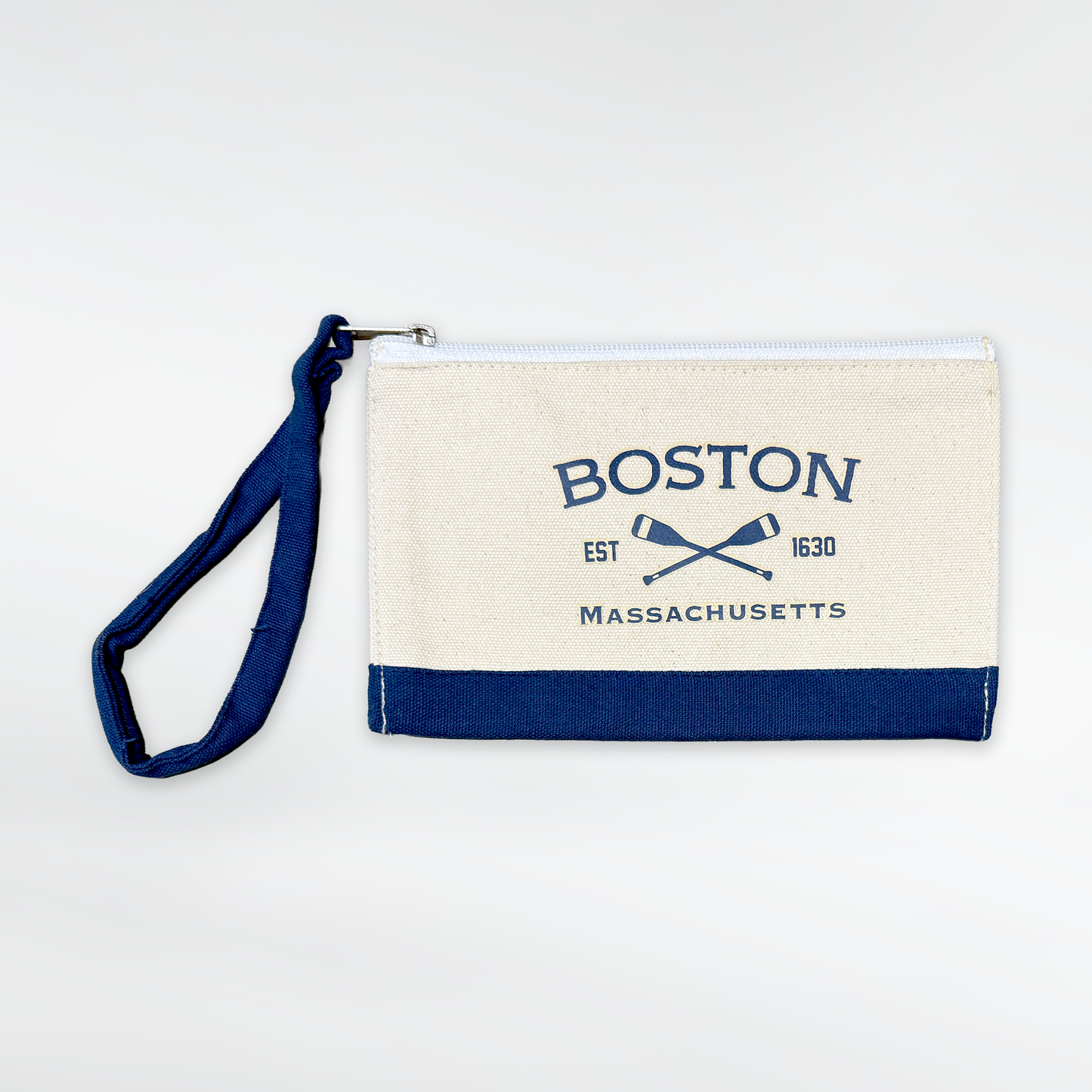 Boston Crossed Oars Wristlet Bag