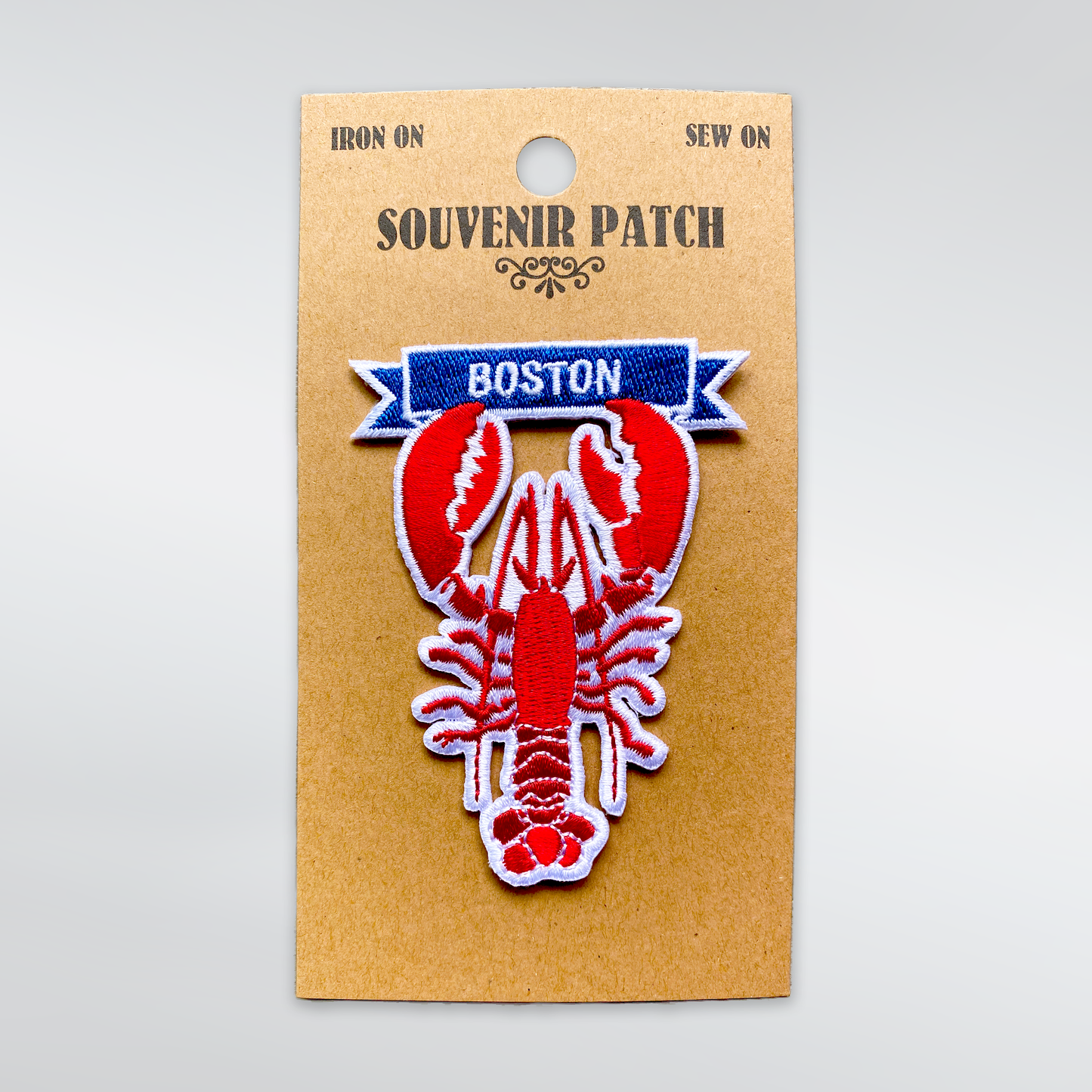 Boston Lobster Banner Souvenir Patch