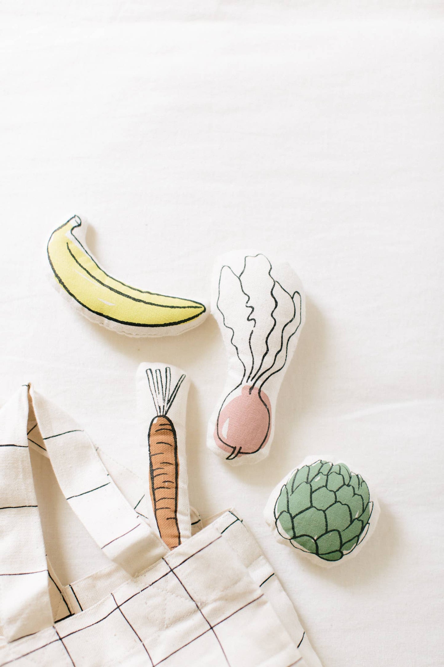 Farmer's Market Canvas Tote & Toys