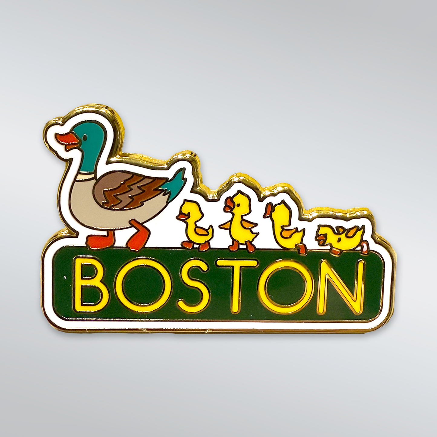 Boston Ducklings Souvenir Pin