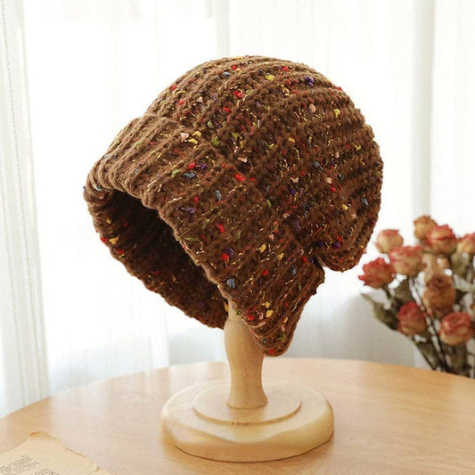 Brown Knit Beanie