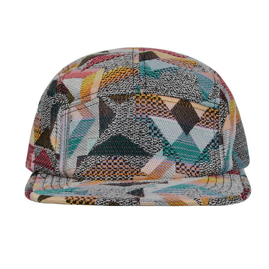 Geo Turquoise Patchwork Hat