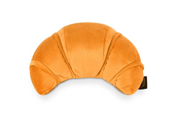Croissant Squeaky Dog Toy