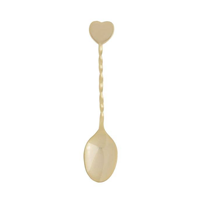 Gold Heart Demo Spoon
