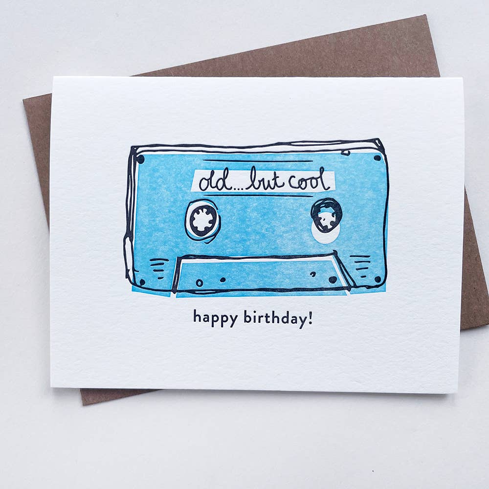 Cool Mixtape Birthday Card