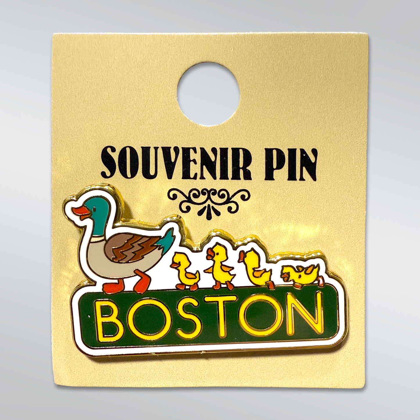 Boston Ducklings Souvenir Pin