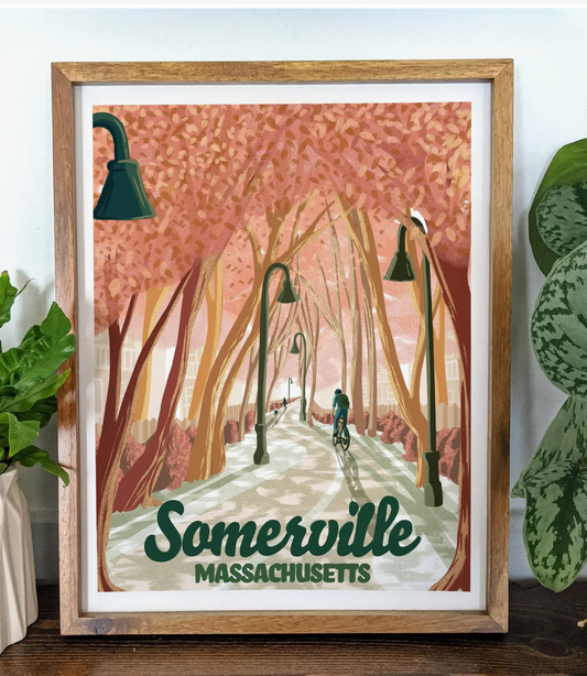 Somerville, Massachusetts Print