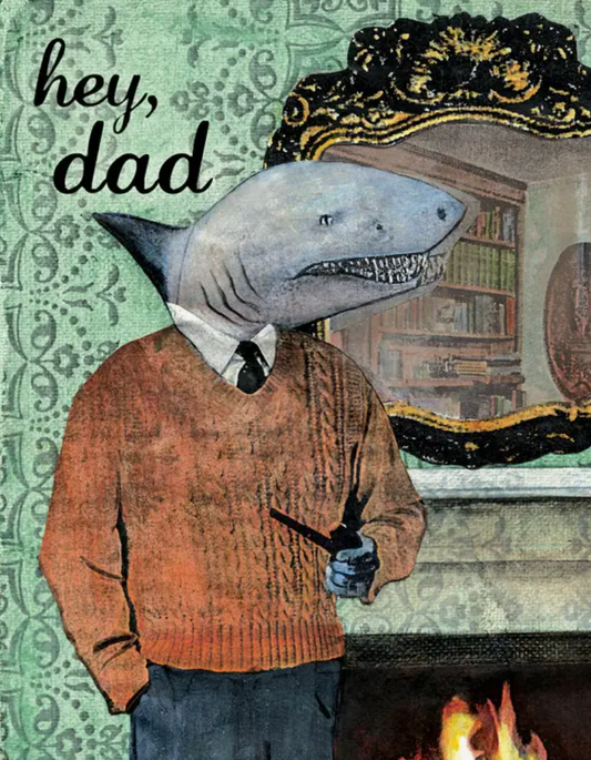 Shark Dad Father's Day Card