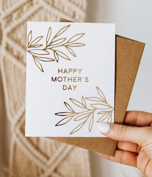 Happy Mother's Day Foil Card