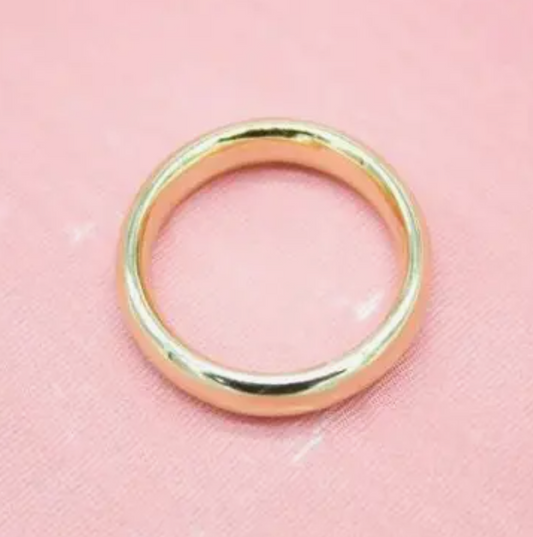 Gold Filled Wide Ring