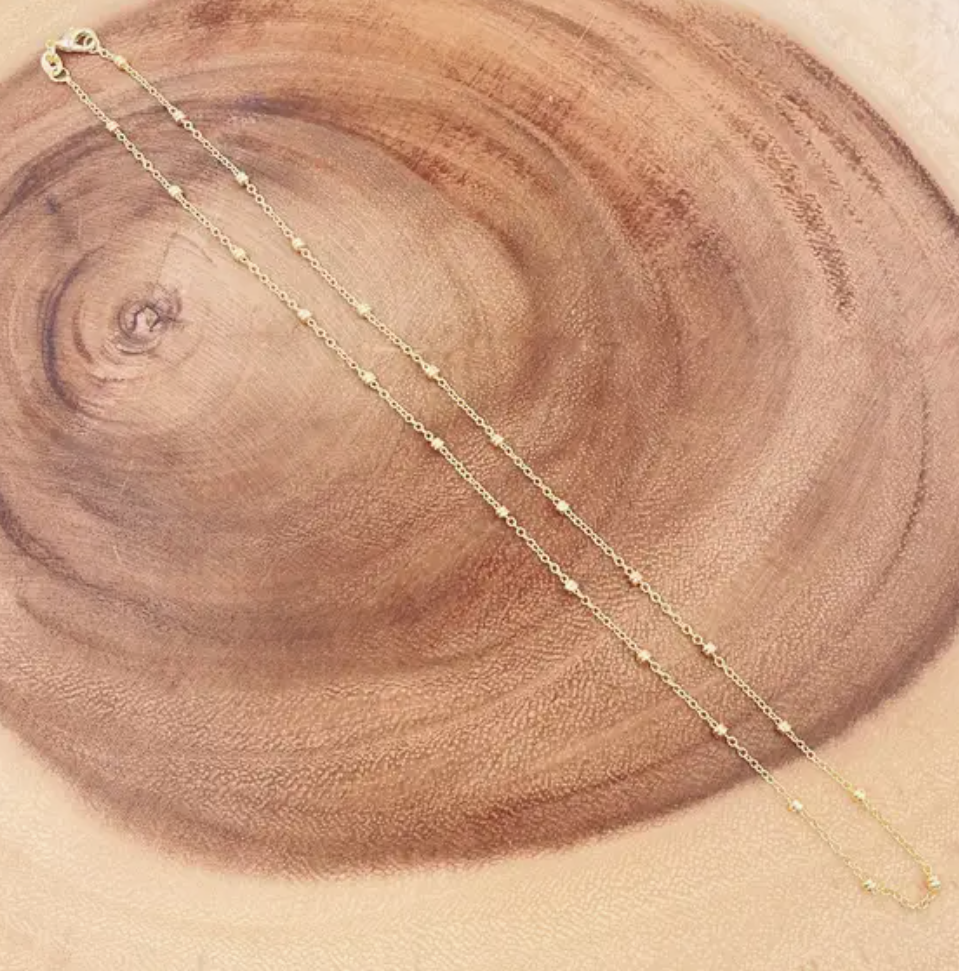 18" Satellite Chain Necklace