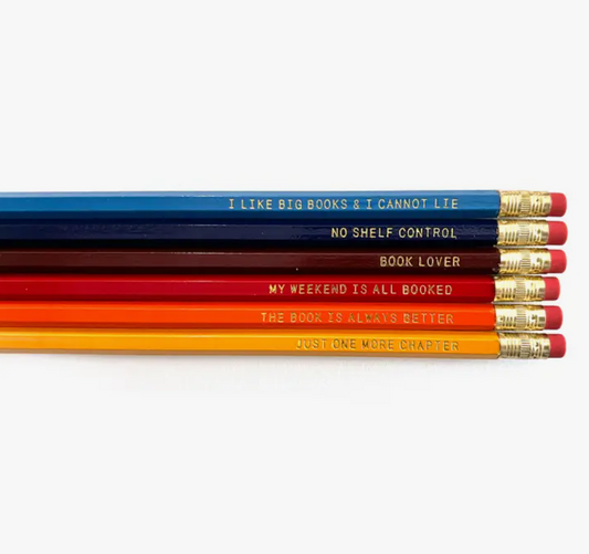Book Lover Pencil Pack