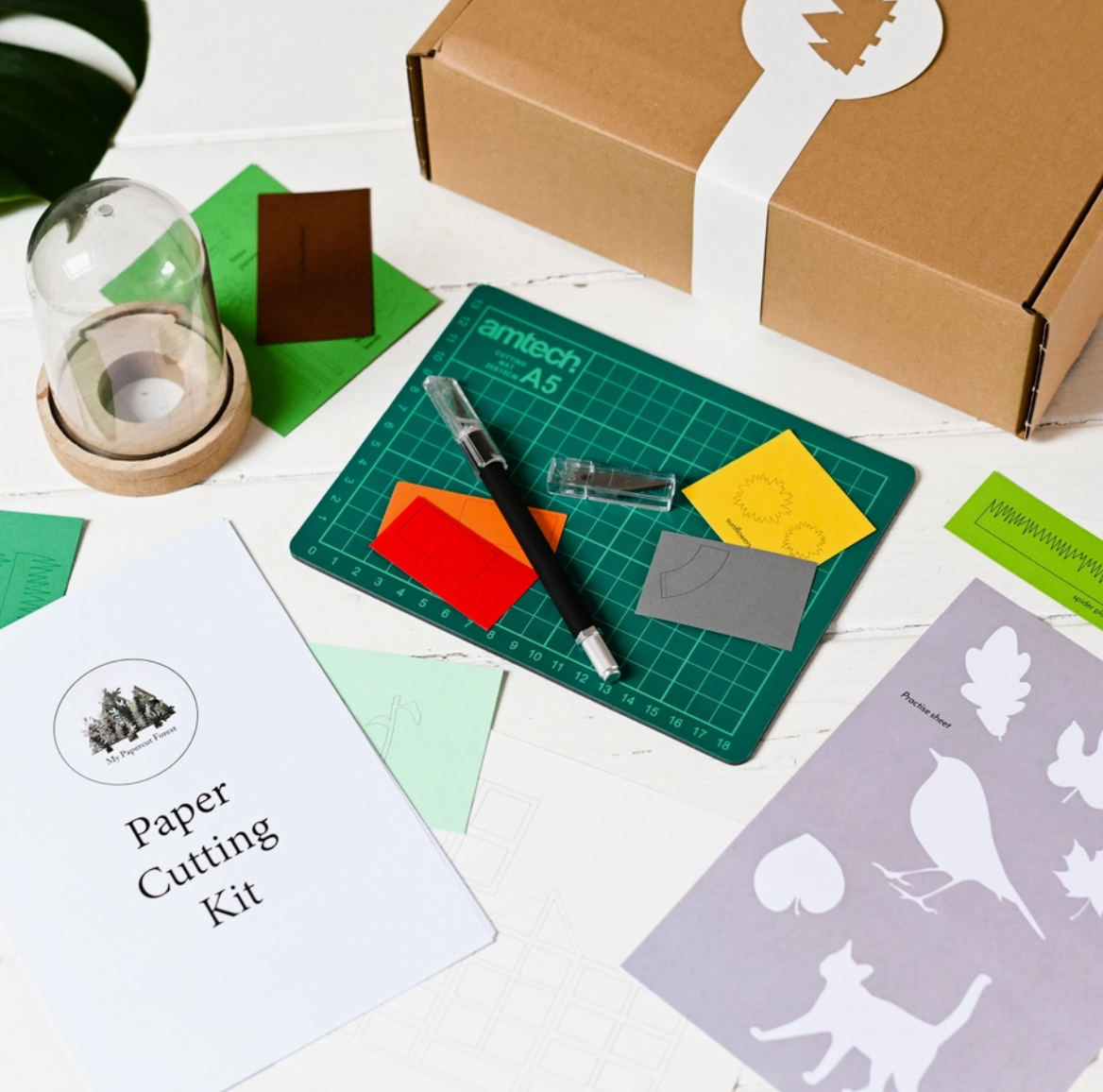 DIY Paper Greenhouse Craft Kit