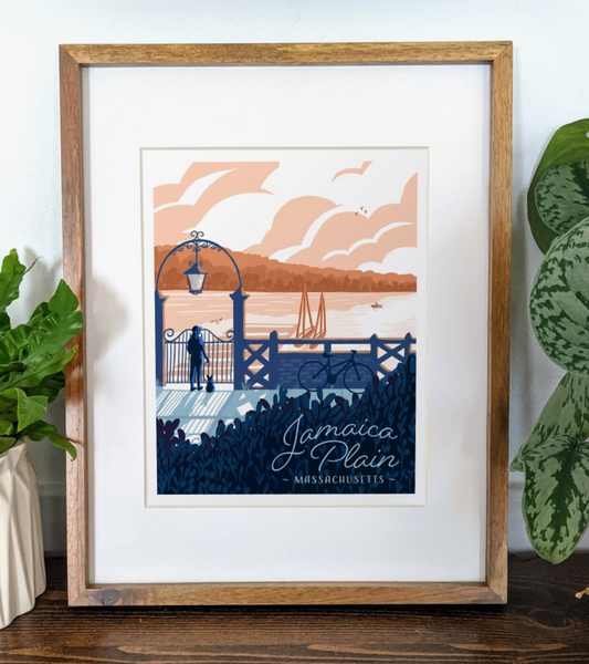 Jamaica Plain, Massachusetts Print
