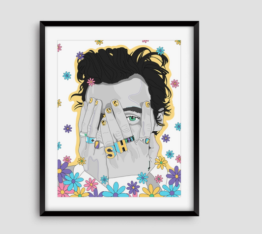 Harry Styles Portrait Fine Art Print